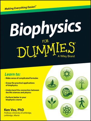 cover image of Biophysics For Dummies
